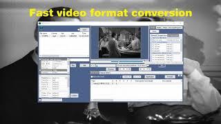 Quick video format conversion, MP4 GUI (FFmpeg GUI) tutorial