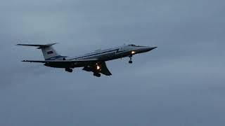 Tupolev 134 and Antonov an12 landing