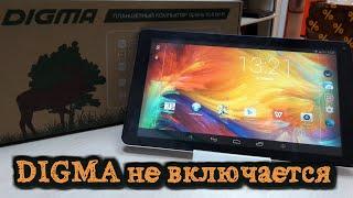 Ремонт планшета. Digma Optima 10.8 не включается, не загружается