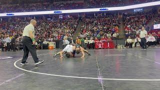 Mount Horeb’s Eli Leonard loses 175-pound state final