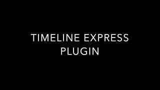 How to use timeline express plugin