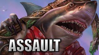 Sobek Aura Build "How did we even win that?!" - Assault, SMITE Season 4