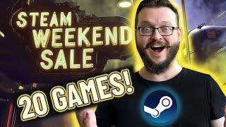 Steam WeekEND Sale! 20 Awesome Discounted Games to DESTROY your Boredom!!️