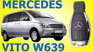 Mercedes Vito W639  изготовление чип ключа зажигания рыбка в Минске. Remote key programming .