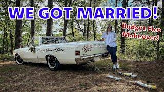 Budget Backyard Paint Job and Raptor Bed Liner for the 1967 El Camino! Wedding Getaway Car Makeover!