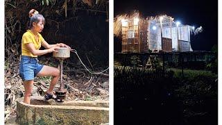 Install and use free electricity in the forest - Loan Bushcraft