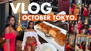 TOKYO HALLOWEEN OCTOBER IN JAPAN | Birthday, GRWM Full Makeup & Hair, Clubs, Afternoon tea