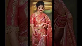 Latest Kanchipuram Silk Saree Designs #engagement #wedding #silksaree #kanjivaram #bridal #look #pic