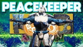 This NEW Titan Build GOES HARD With This BROKEN EXOTIC SMG! INSANE PEACEKEEPERS Build | Destiny 2