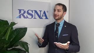 Tom Mahler, Ph.D. candidate, gives advice to patients who are about to undergo an imaging exam.