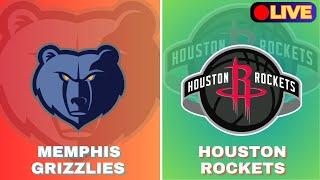 LIVE : Houston Rockets Vs Memphis Grizzlies | SCOREBOARD | NBA Basketball Match | Jan 14 2025