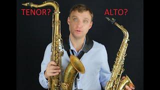 Alto VS Tenor Saxophone:  Which is Better for You?