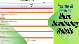 Create a Music Download Website Easy PHP Script Setup & Installation Guide!