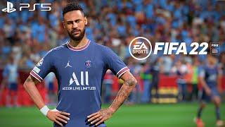 FIFA 22 - PSG vs. Man City - UEFA Champions League Final Full Match PS5 Gameplay | 4K