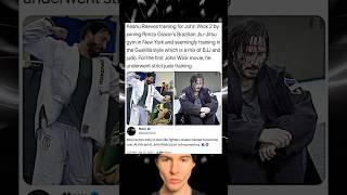 Keanu Reeves training for John Wick 2 by joining Renzo Gracie's Brazilian Jiu-Jitsu gym in New York