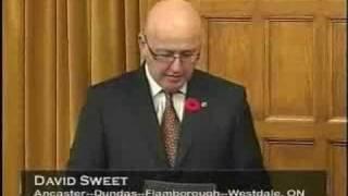 David Sweet MP remembers Dr. Ray Johnson