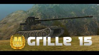 Почти РАССЕНЯЙ на GRILLE 15 | 6 KILLS |  World of Tanks Blitz |