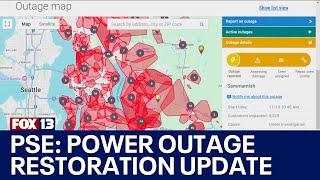 PSE Outages: Full restoration in WA could take days