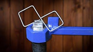 Useful ideas for Metal Bar Bending | Simple Bending Tricks for Metal Bar Bending Tricks for Flat Bar