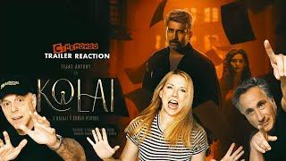 Kolai Trailer and Teaser Reaction! Comparison! Tamil | Vijay Antony, Ritika Singh | Balaji K Kumar!