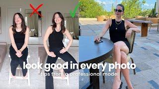 How to Look Good in Every Photo | Posing Tips from a Model | Emily DiDonato