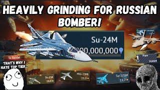 𝐇𝐔𝐔𝐔𝐔𝐆𝐄 Russian Bomber Grind!(Top Tiers are a Total 𝐃𝐈𝐒𝐀𝐒𝐓𝐄𝐑) | Is War Thunder still fun to play?