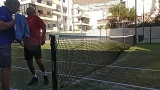 Tennis lessons with Stan in Tenerife.