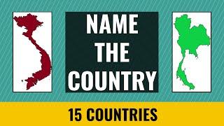 Name the Country quiz/trivia - Country shapes