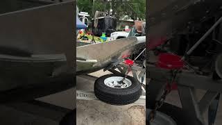 First aluminum rake for glass hull #ycfairboats #airboat #diy #boats #shortsfeed #shortvideo #boat