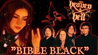 THIS IS PURR HEAVY MEOWTAL!!!! First Time Reaction to HEAVEN AND HELL  - "BIBLE BLACK"