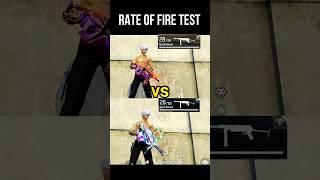 Rate Of Fire Test  Cobra Mp40 VS Chromasonic Evo Mp40 #freefire #srikantaff #shorts