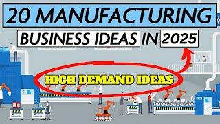 20 Manufacturing Business Ideas to Start a Business in 2025