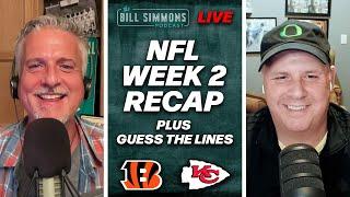 NFL Week 2 Reactions LIVE with Bill Simmons and Cousin Sal