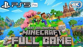 Minecraft: PS5 Edition - FULL GAME Walkthrough (4K60FPS) [PS5 Pro]