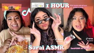 * 1 HOUR * Sarai ASMR TikTok Videos 2023 | Best Sarai ASMR TikTok Compilation