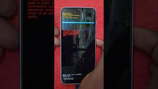 Samsung A14 Hard Reset