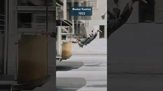 Insane stunt by Buster Keaton in 1922 