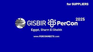 PERCON 2025 PRESENTATION of EGYPT /  For SUPPLIERS