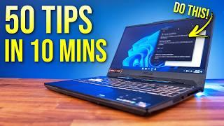 50 Gaming Laptop Tips in Under 10 Minutes