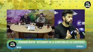 Fernando Bertin - Integrante de la Secretaría de las Juventudes