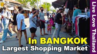 Largest Shopping Market in BANGKOK | Chatuchak Weekend Market #livelovethailand
