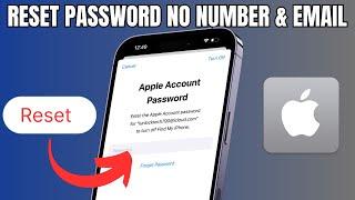 How to Reset Apple ID Password Without Phone Number 2024