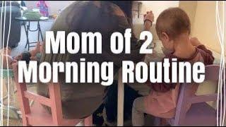 Mom's Morning Routine with 2 under 2