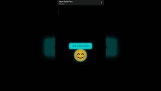 Neon light Smile face | #HTML #CSS #beginnerscoding #frontenddevelopment  #popular #htmlcss