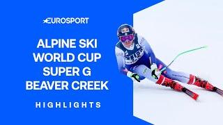 Goggia Seals Beaver Creek Super G With "Magical Run!" | FIS Alpine Ski World Cup 2024/25 Highlights