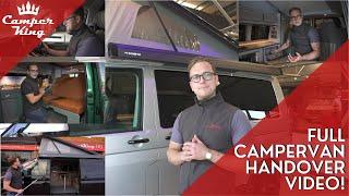 Full CamperKing Handover Video 2023