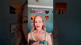 3 steps to instant calm ‍️ with Health expert Leslie Gail