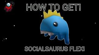 [PROMO CODE] How to get SOCIALSAURUS FLEX! [ROBLOX]