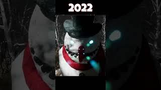 Evil snowman of evolution #scary #frostythesnowman