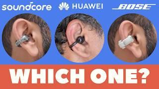 CLIP Style Buds? SoundCore C30i vs Bose Ultra Open vs Huawei FreeClip